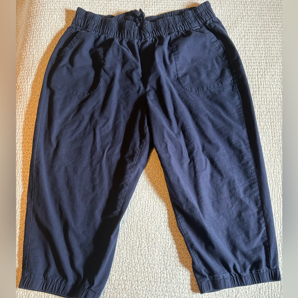 Lane Bryant Plus‎ Navy Capri